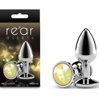 Rear Assets Silver - Small - Yellow Gem